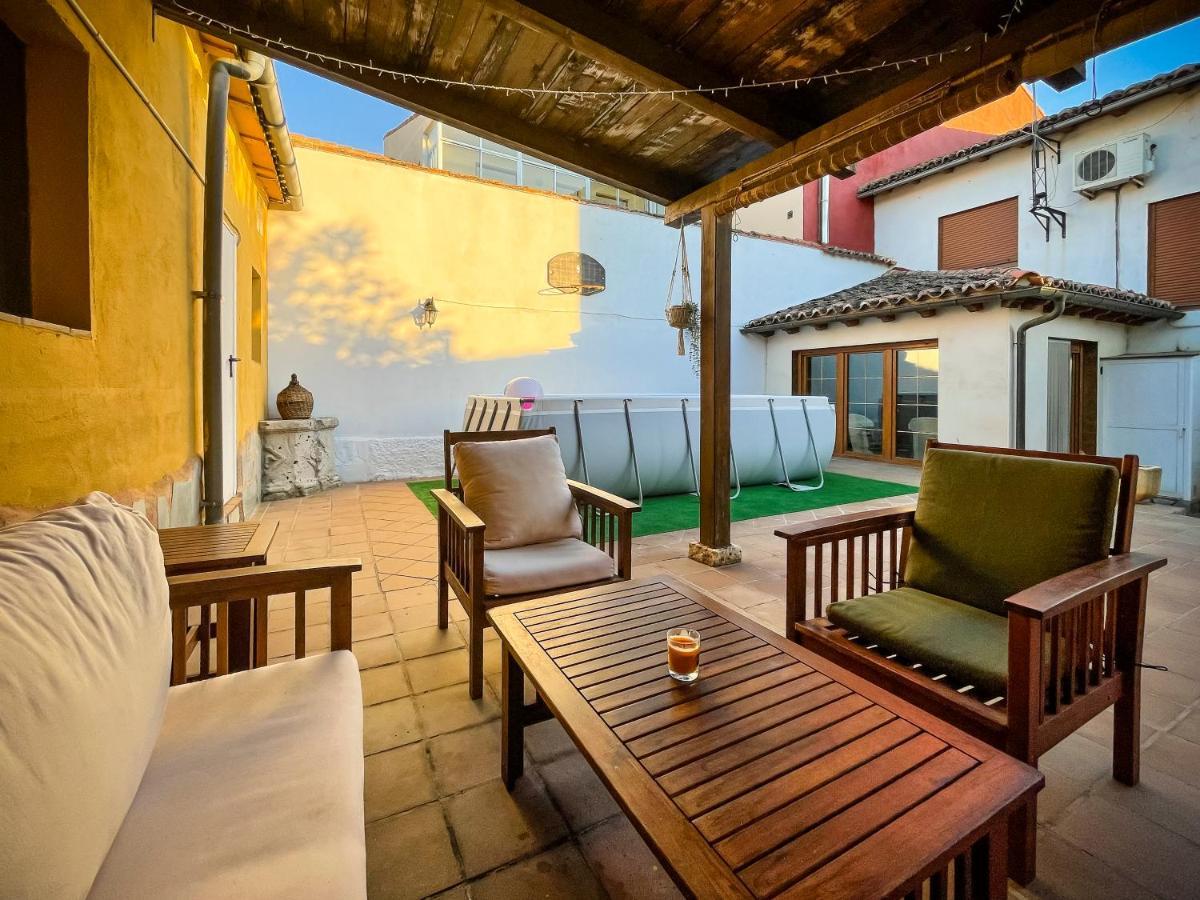 Casa El Arrabal, Casa Con Chimenea, Piscina Y Patio Villa Medina de Ríoseco Eksteriør bilde